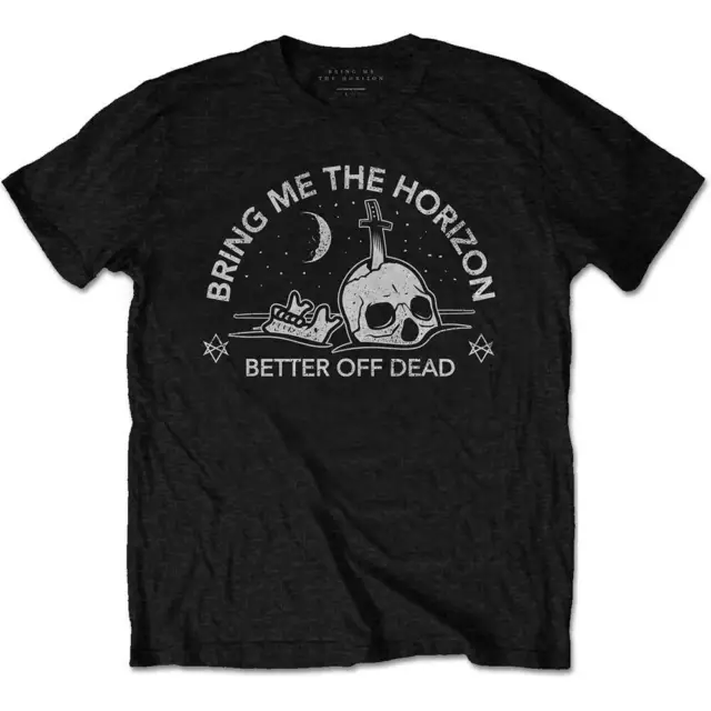 ** T-shirt con licenza ufficiale Bring Me The Horizon Happy Song Better Off Dead **