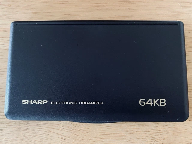 VINTAGE SHARP ZQ-2450 Electronic Organizer PDA 64KB Memory Tested