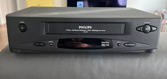 MAGNETOSCOPE VHS PHILIPS VR910 TURBO DRIVE A REVISER