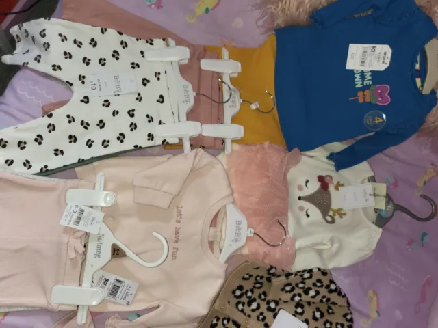baby girl bundle age 0 to 3 months 