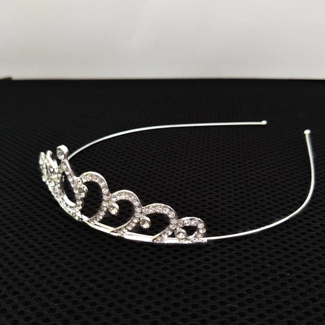 Corone Fascia Capelli Strass Per Donna Spose Matrimonio Corone Regina Gioielli