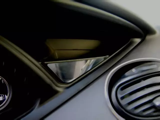 D Ford Focus MK1 Chrom Rahmen Blende für den Tacho - Edelstahl poliert