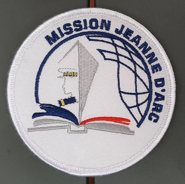 Insigne tissu Patch MARINE France USAM Football ancien feutrine