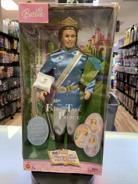 Ken As The Fairy Tale Prince B6384 (Vintage Barbie, Mattel) DAMAGED BOX
