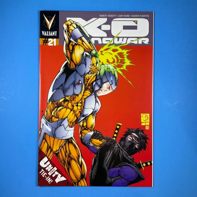 X-O Manowar #21 Cover A First Printing VALIANT COMICS ENTERTAINMENT 2014 Unity!