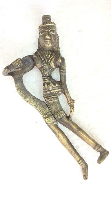 Old Brass  Unique Handcrafted Betel Nut Cutter / Sarota Antique