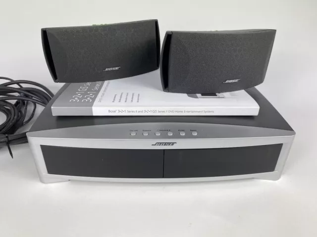 Bose Model AV3-2-1 III Media Center + speakers + cables - TESTED OK
