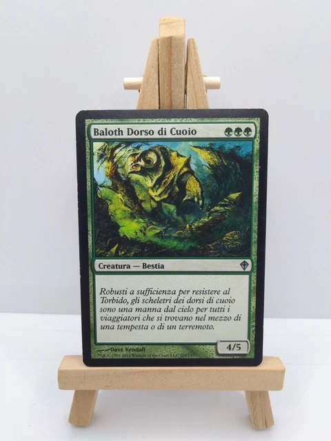 Carta Magic: The Gathering - Leatherback Baloth, Rarità Uncommon, Set Worldwake (WWK) - 3