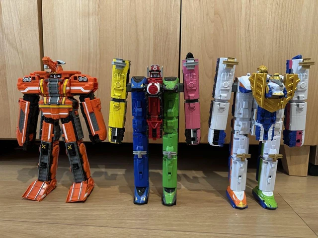 Sentai With Robots Ranger ENSEMBLE ROBOT POWER Rangers Ressha Sentai ToQger EUR 229,94 - PicClick FR