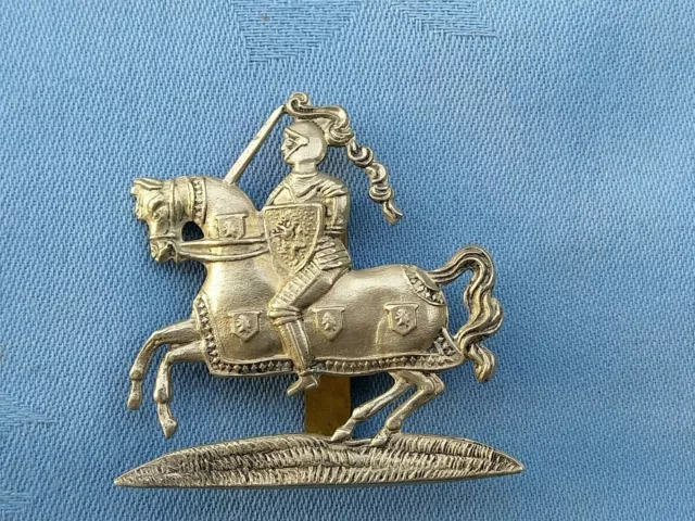 The Fife&Forfar Yeomanry cap badge.