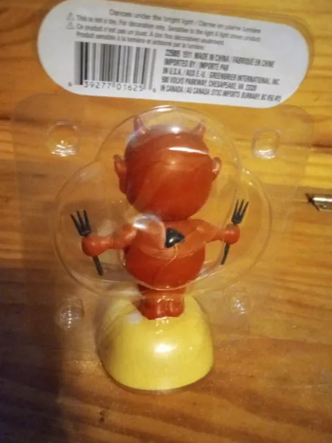 Juguete Bobblehead Con Energía Solar Dancing Devil Nuevo 2