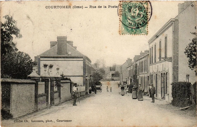 CPA Courtomer - Rue de la Poste (259375)