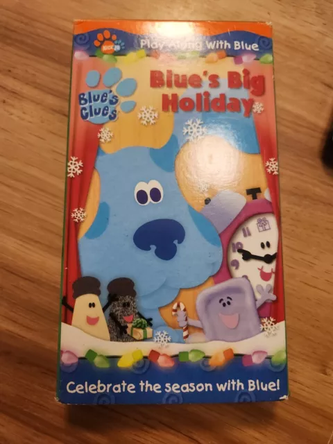 BLUES CLUES - Blues Big Holiday (VHS, 2001) $8.00 - PicClick