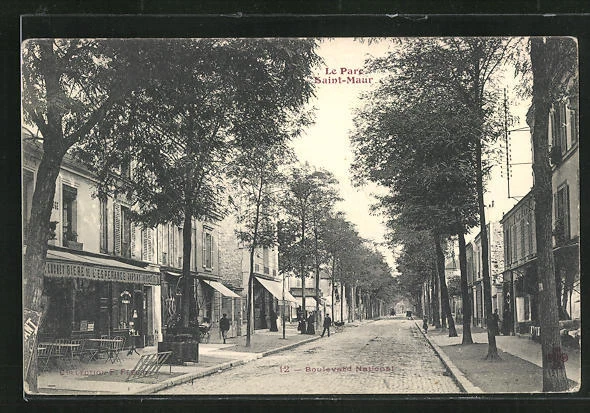 CPA Le Parc Saint-Maur, Boulevard National, street view