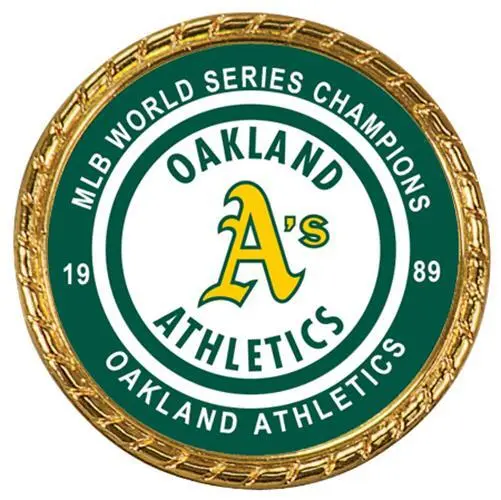 Tribute Coin Oakland Athletics 1989 MLB World Series Champions Championship