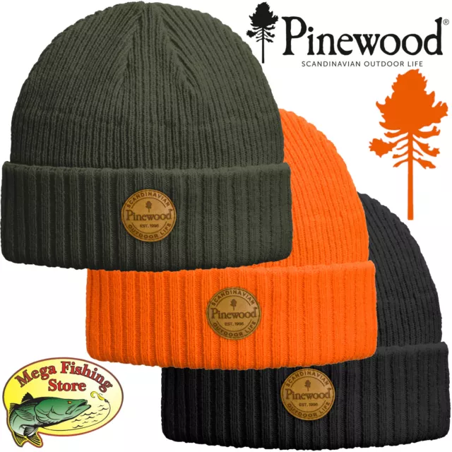 Pinewood 1110 Windy Strickmütze Fleece Futter Jagd Angel Winter Mütze WINDDICHT