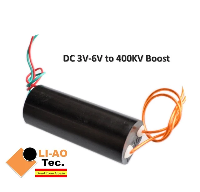 DC 3V-6V À 400kV 400000V Boost Step up Power Module Générateur Haute ...