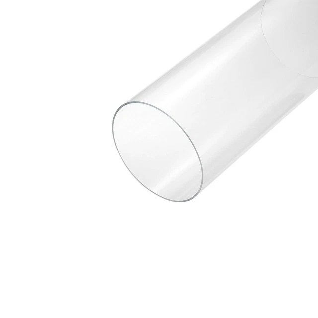 Acrylic Pipe Clear Rigid Tube 155mm ID 160mm OD 14" for Lamps and Lanterns
