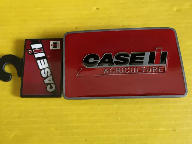 2013 Case Agriculture Tractor Metal Belt Buckle Made Usa New In Package 4” Wide