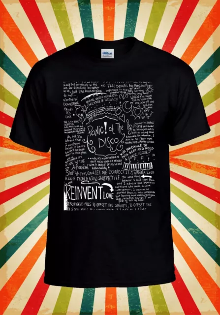 PANIC AT THE Disco Band Lyrics Cool Men Women Vest Tank Top Unisex