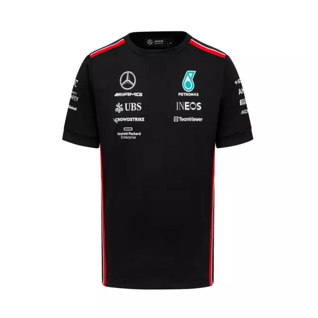 MERCEDES AMG PETRONAS F1 T Shirt 2023 Team Driver T-Shirt 50% RRP £22. ...