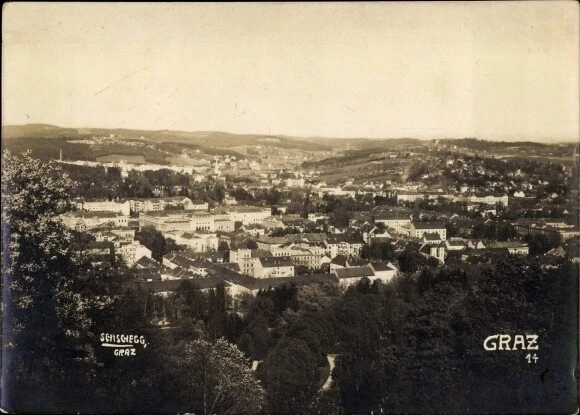 Foto Ak Graz Steiermark, Gesamtansicht - 3573071