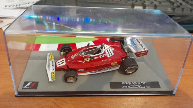 Modèle Réduit Ferrari 312 T2 Formule 1 - Échelle 1/43 Yaxon Racing Team