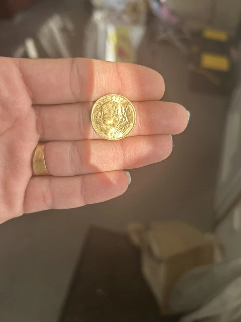 20 Francs Suisses Or 1927 Super Etat