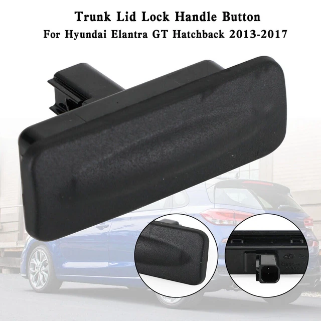 Kofferraum Schloss Schalter 81260-A5000 Für Hyundai I30 2012-2017 - Heckklappe Öffnen Taste, Schwarz