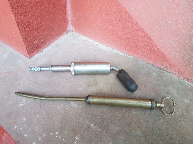 Ancienne Pompe à Graisse BICY FILL Pour Vélo – Outil Vintage Campagnolo, Italie