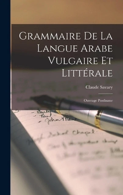 Grammaire arabe vulgaire pour les dialectes d’Orient et de Barbarie (Éd.1858) main image 0
