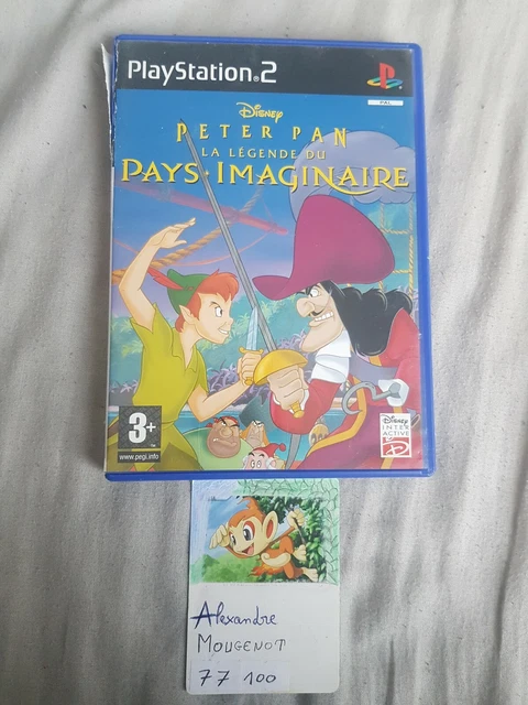 Jeu PS2 Peter Pan : La Légende Du Pays Imaginaire - Version PAL FR - Bon état Sans Notice