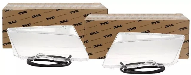 Kit 2 Phares Avant Halogène H7 Chromés Pour Peugeot 206 (1998+) - TYC Neufs Garanti 1 An