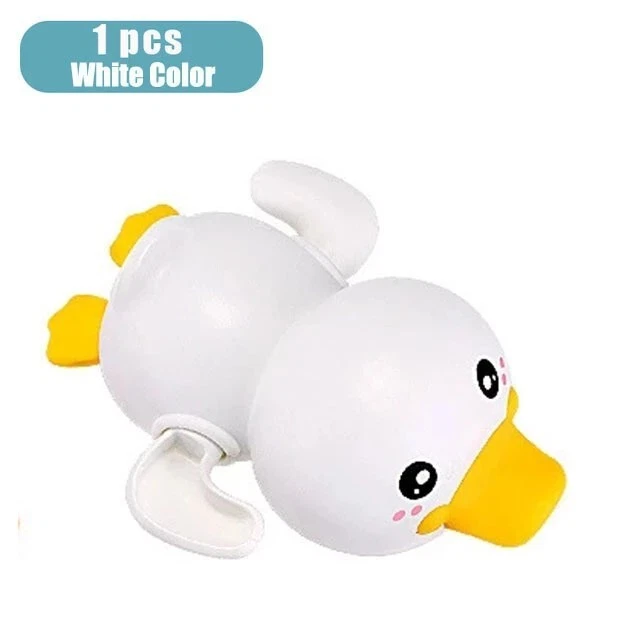 New - Duck Water Toy Swimming Pool Cartoon Animal Bathing Ducks Toys White