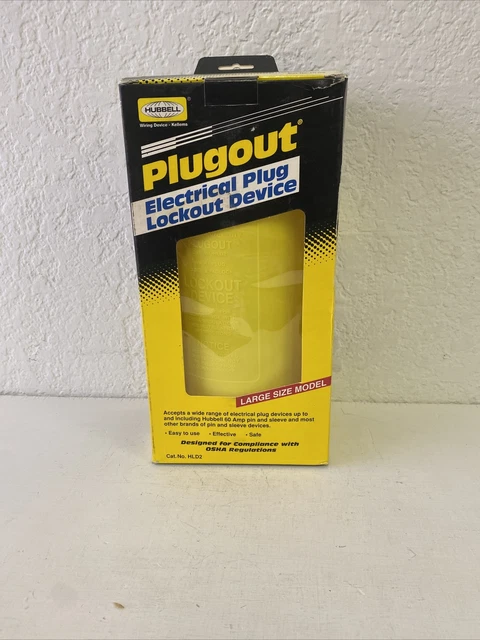 Hubbell Electrical Plug Lockout Device
