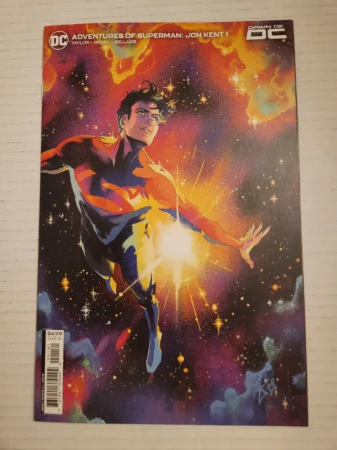 Adventures of Superman: Jon Kent #1E (2023) DC  Comics🔑 1st Meeting Val-Zod, NM