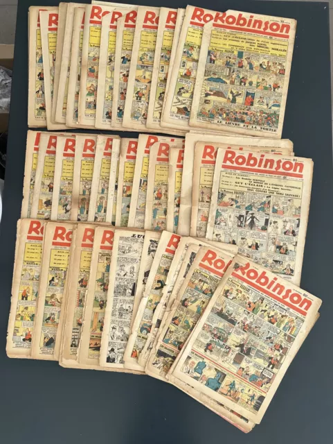 lot 37 ROBINSON entre N°56 et 207 périodique 1937/1944 POPEYE ILLICO FANTOME