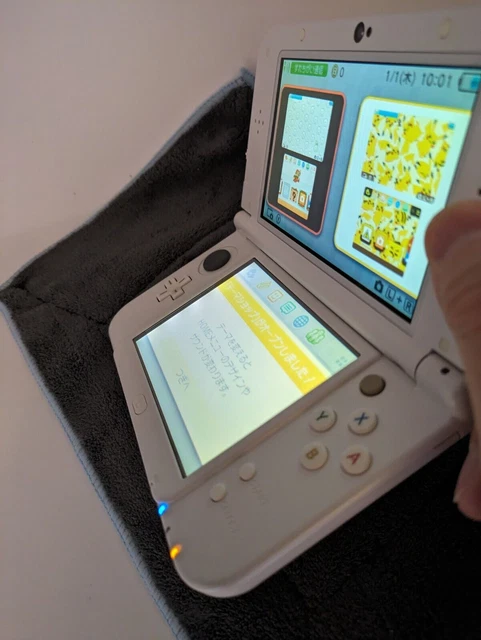 任天堂 New 3DS LL ホワイト（TOP IPS NINTENDO NEW 3DS LL XL Pearl 