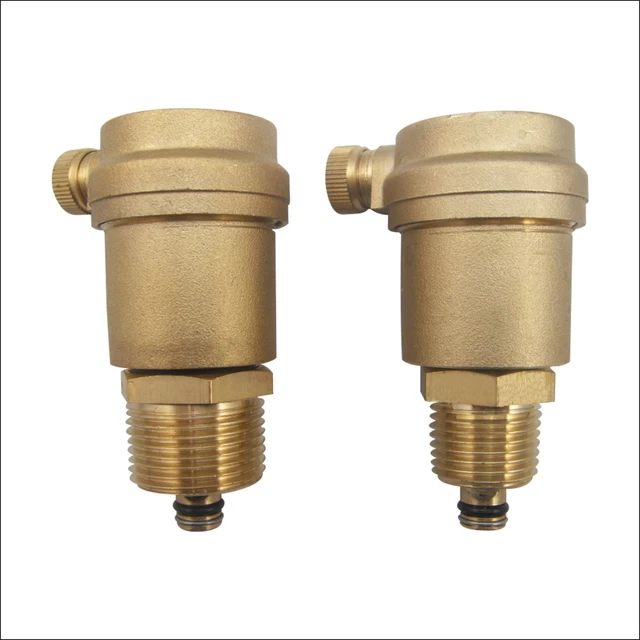 Automatic Air Vent Valve,1/2"-1"Brass Exhaust Air Release Valve