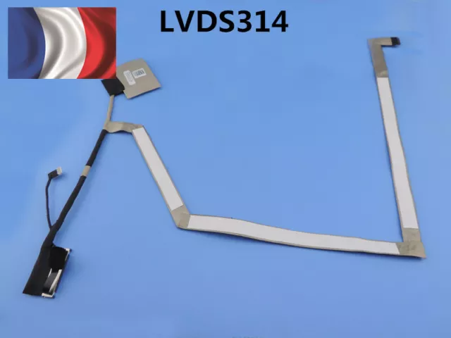 Dell Latitude E5590 Precision M3530 DDM80 LCD 40 pin Affichage écran Tactile Câb