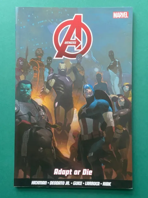 Avengers: Adapt or Die TPB FN/VF (Marvel Panini 2014) 1st Print Graphic Novel