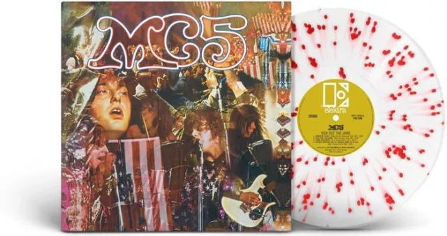 MC5 - Kick Out The Jams (Rocktober) Clear & Red Splatter Vinyl Record LP SEALED