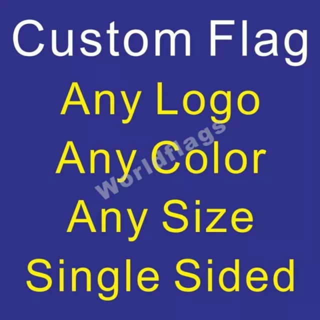 Custom Flag Any Size Any Logo National State Provinces City Army Royal Banner