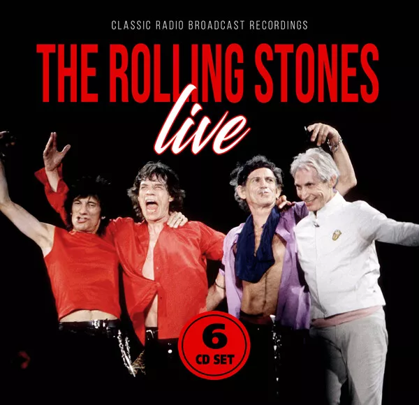 THE ROLLING STONES - LIVE / RADIO BROADCASTS 6CD BOX - New CDB - J72z