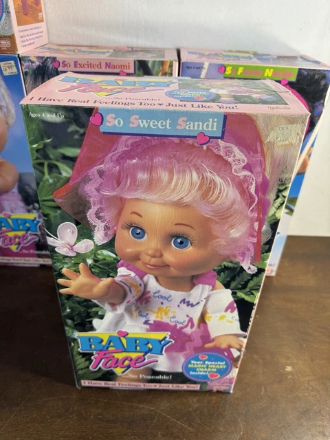 Poupée Galoob Baby Face So Sweet Marcy - COMPLÈTE - Occasion