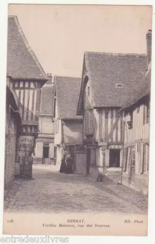 CPA BERNAY rue des sources