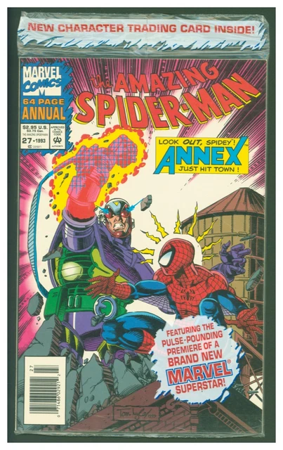 Spider-Man Annual #27 VF/NM Marvel Comics 1993 Sealed & Bagged Newsstand Edition