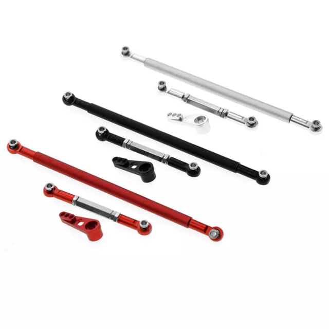 Metal Tie-Rod Steering Arm Servo Linkages for MN86S MN86 1:12 RC Car