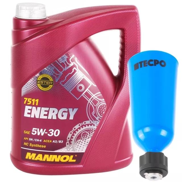 5 LITER MANNOL ENERGY 5W-30 geeignet für VW 502.00 505.00 MB 229.3 BMW LL-98