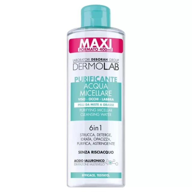 Dermolab Eau Micellaire Purifiant 6 IN 1 400Ml